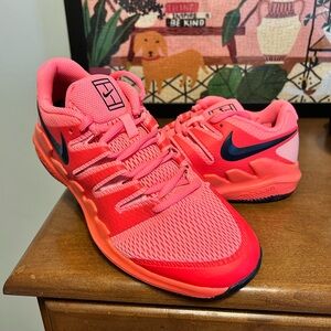 Nike Bright Pink and Red Sneakers